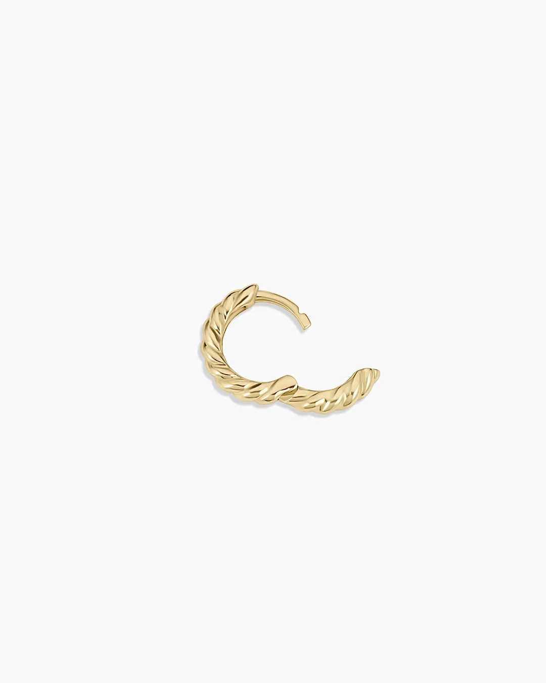 14k Gold Crew Helium Huggies