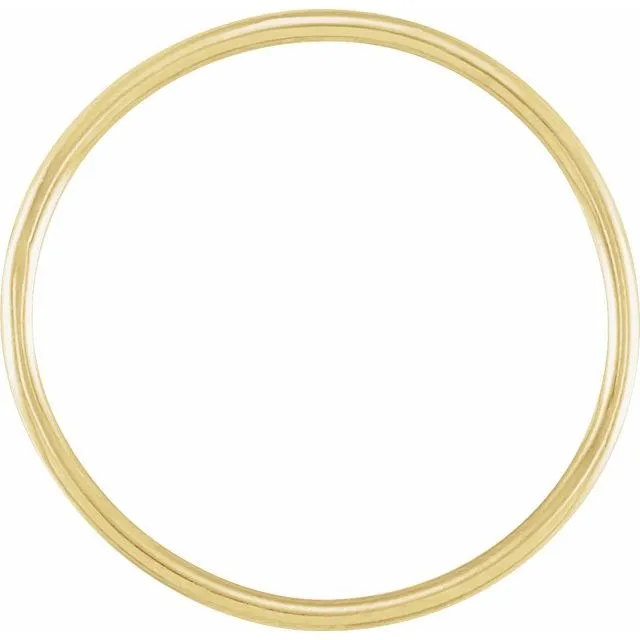 14K Yellow Stackable Ring