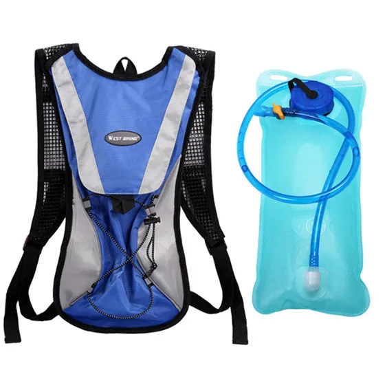 2L TPU Bicycle Cycling Climbing Camping Hiking Outdoor Sports Mouth Water Bladder Pack Backpack Bag Hydration