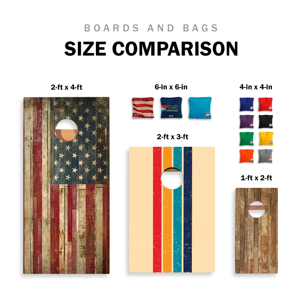 2x4 Star Custom Pro Cornhole Boards