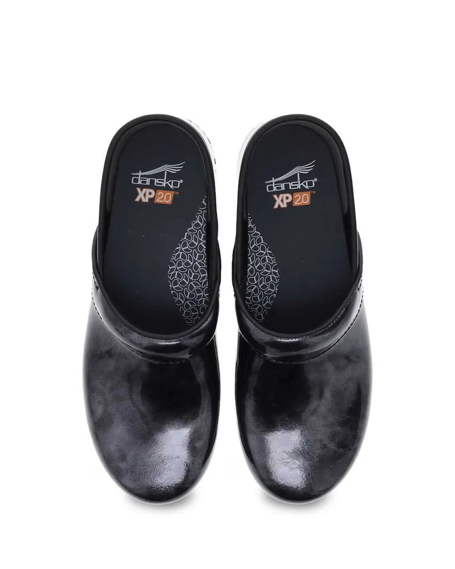 3950-930202 Dansko XP 2.0 Pewter Marbled Patent