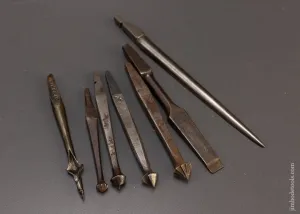 7 Assorted Bit Brace Bits - 109101