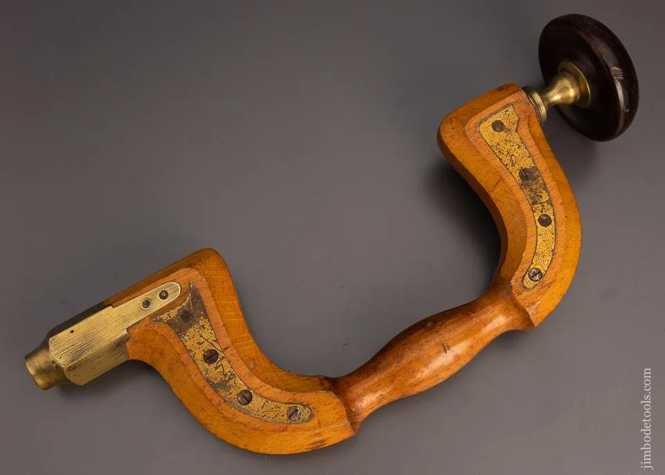 8 inch MARSHALL & CO Plated Sheffield Brace - 99246