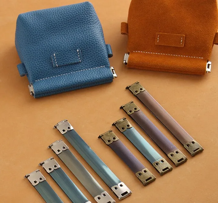 A Pair Metal Purse Frame Flex Internal Purse Frame 8cm/8.5cm/10cm/12cm