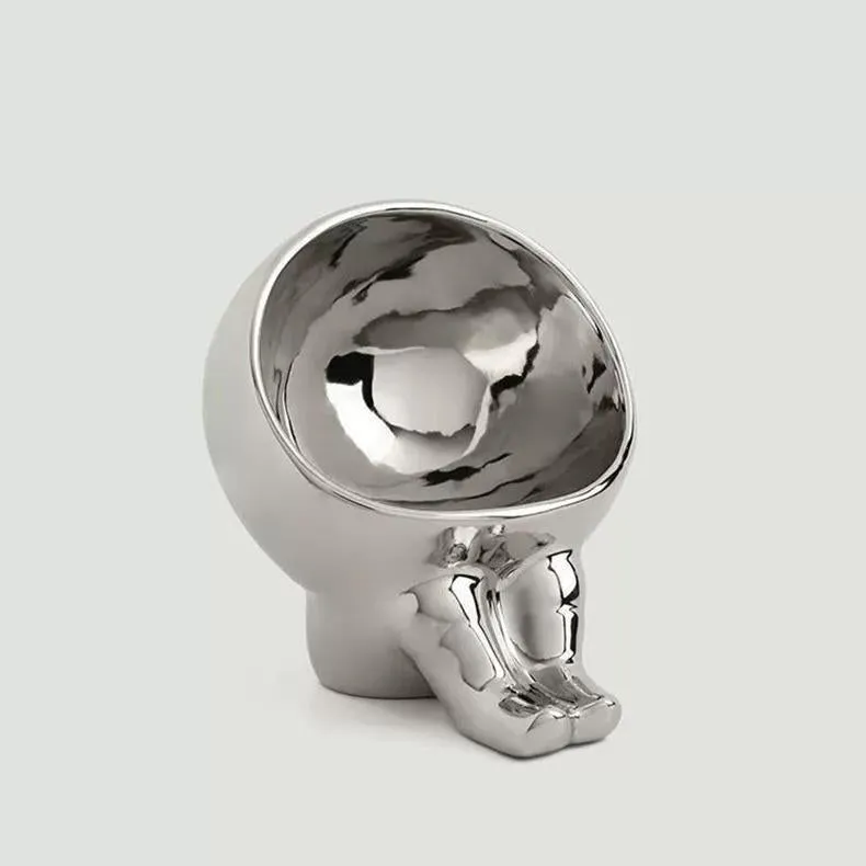 Abstract Human Body Storage Ornament   (Seated)