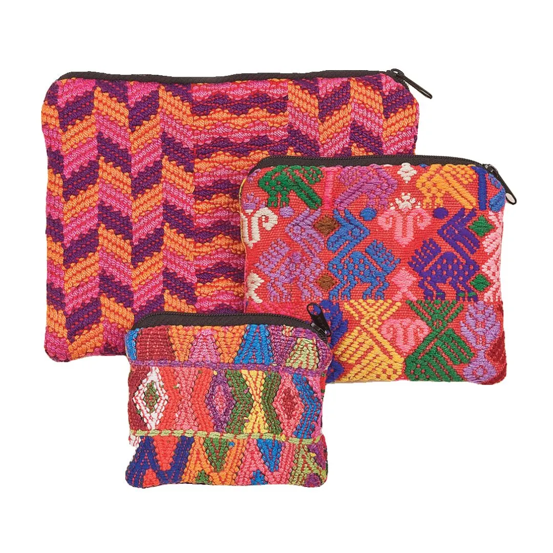 AIPO Embroidered Coin Pouch