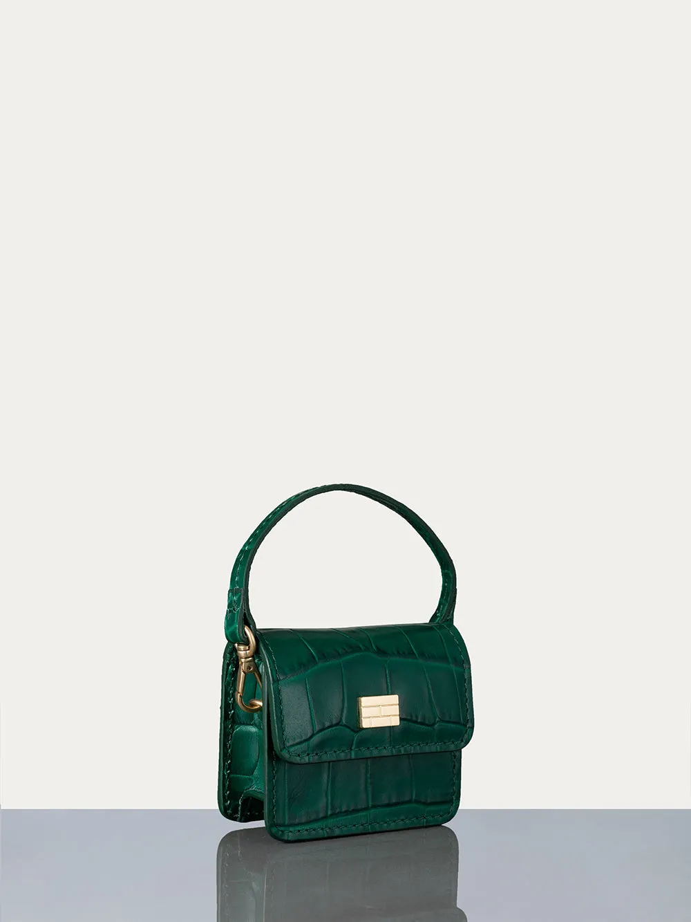 Airpod Case -- Emerald Croco