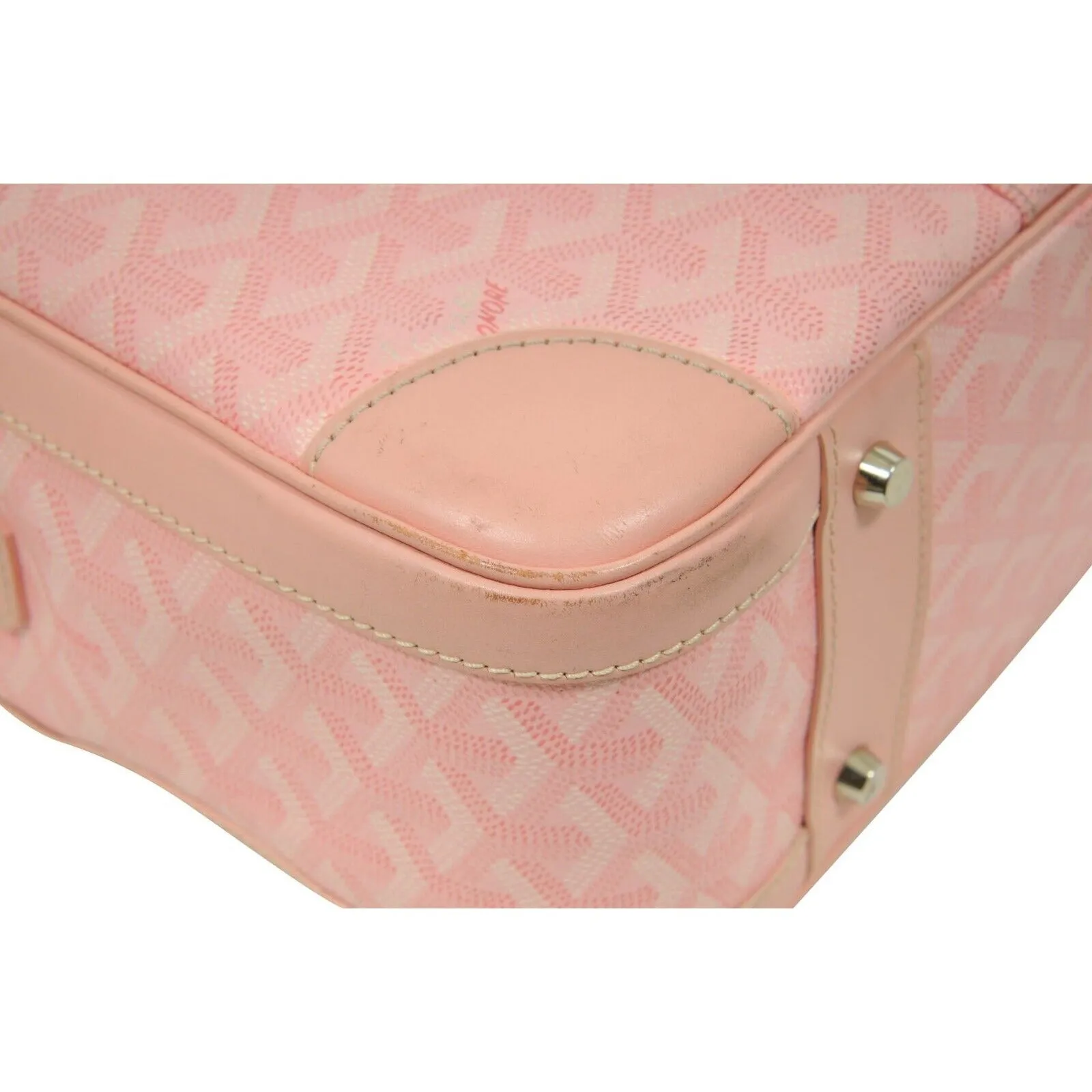 Ambassade MM Pink Briefcase Laptop Computer Travel Shoulder Duffle Bag