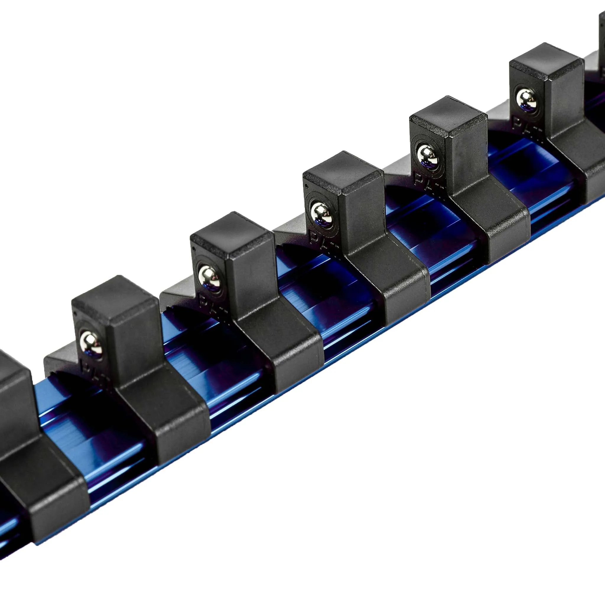 ARES 60065 - 3/8-Inch Drive Blue 6-Inch Socket Organizer