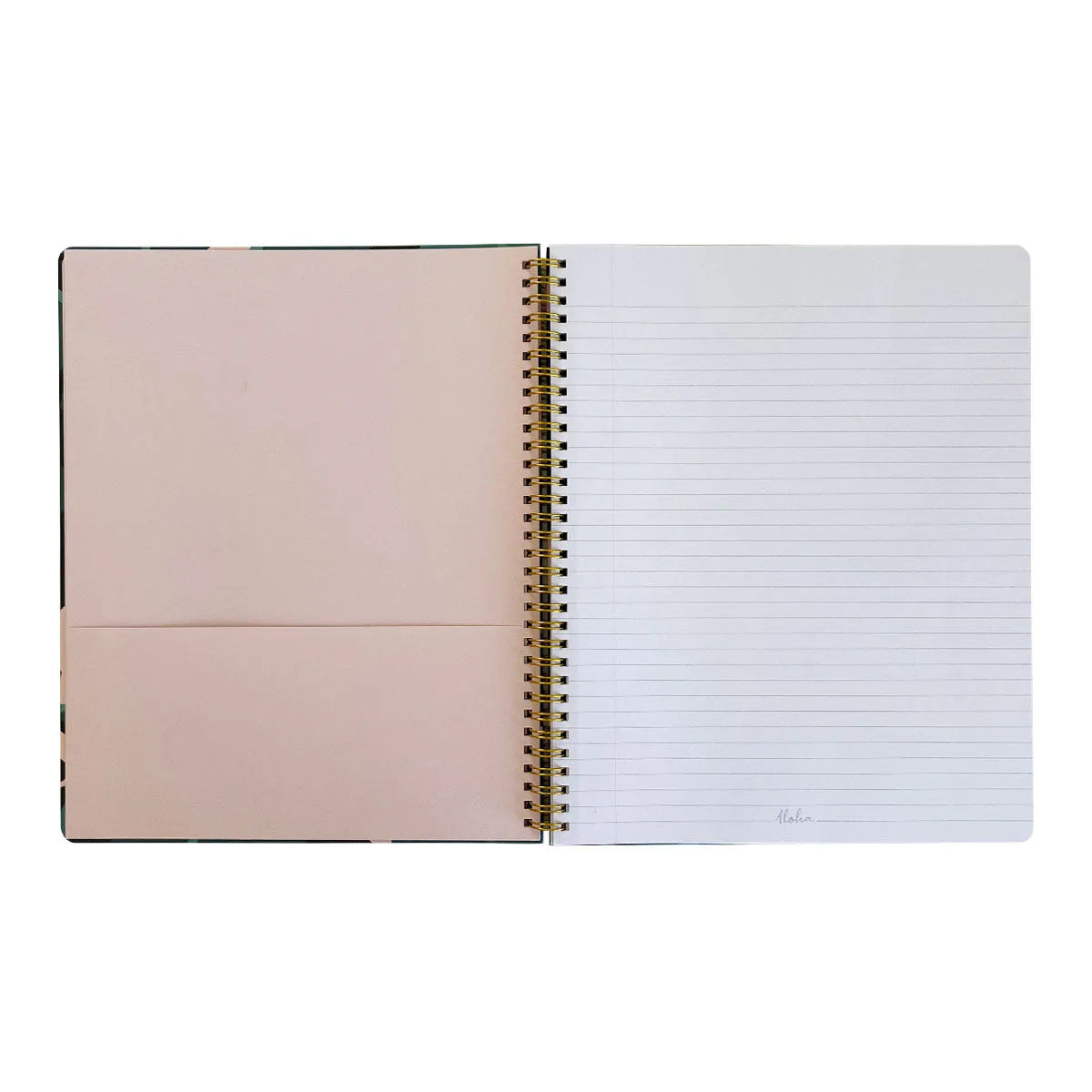 Banana Leaves Spiral Notebook