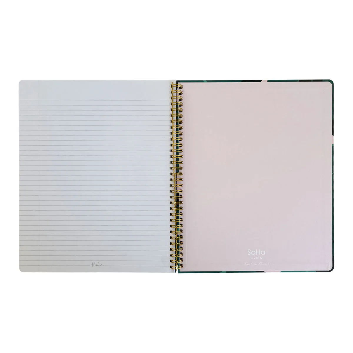 Banana Leaves Spiral Notebook