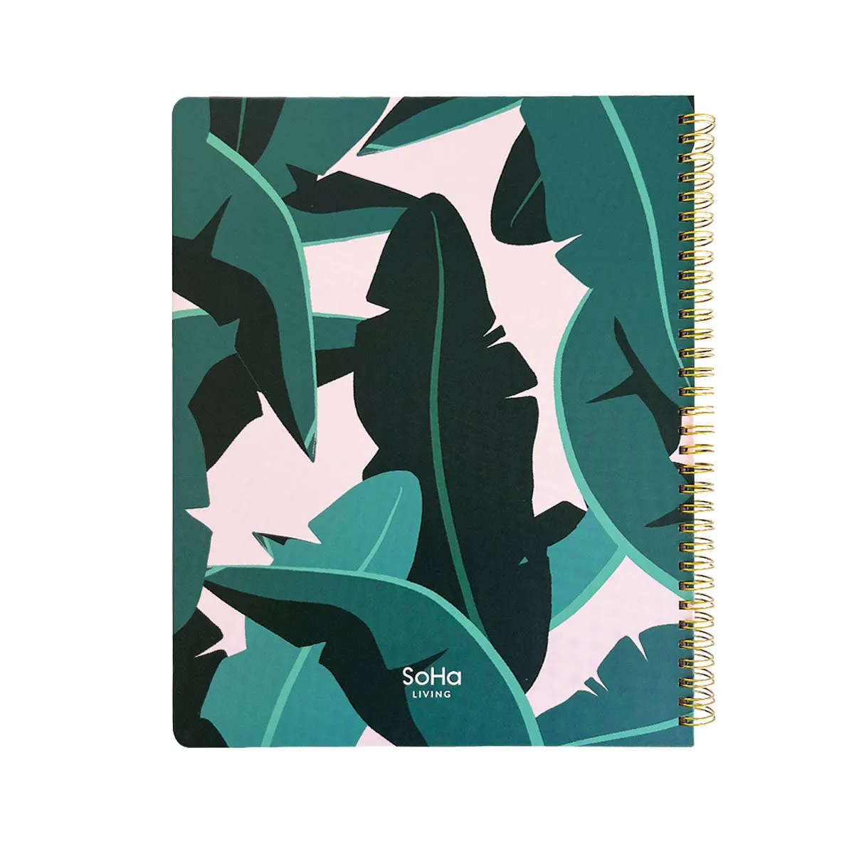 Banana Leaves Spiral Notebook