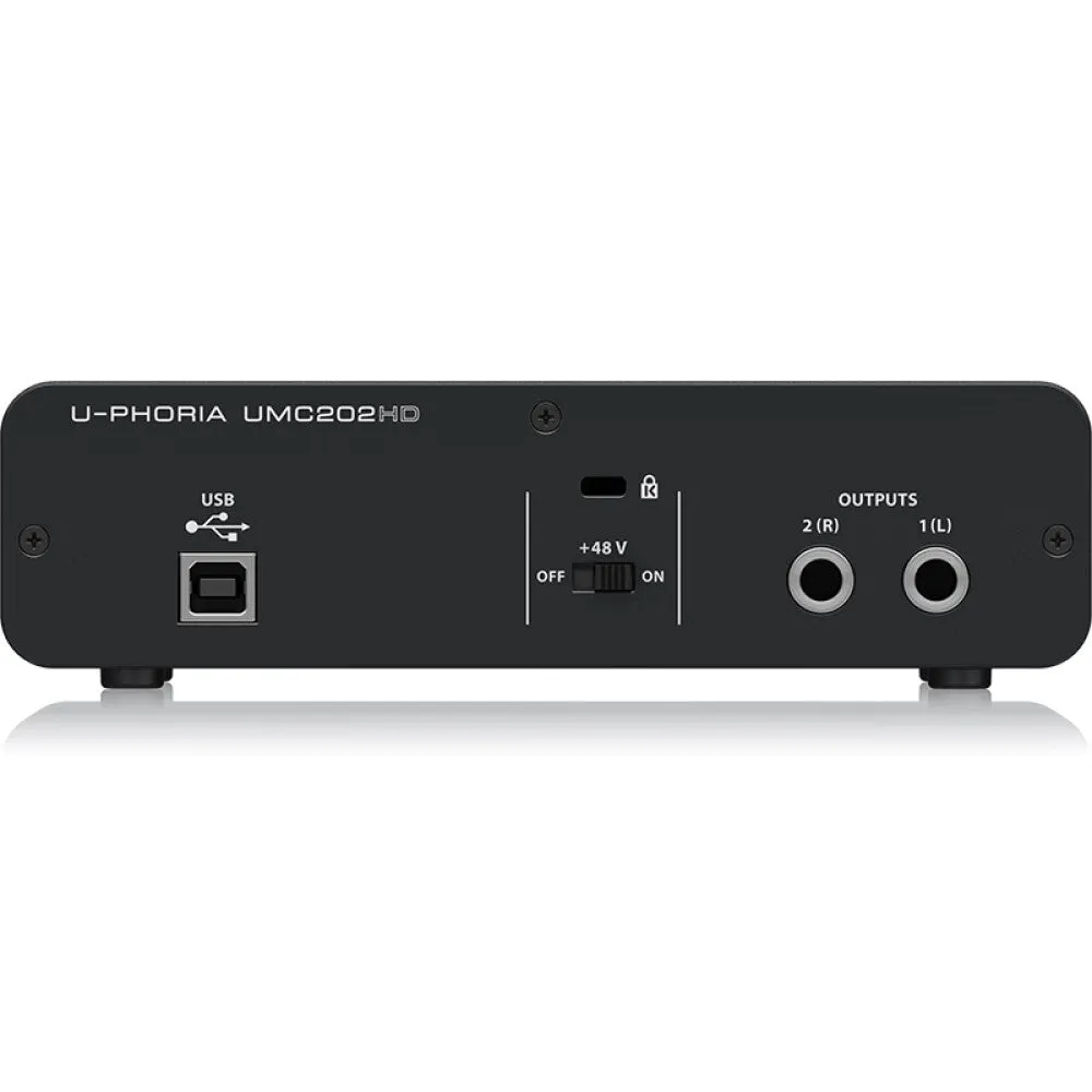 Behringer UMC202HD sound card