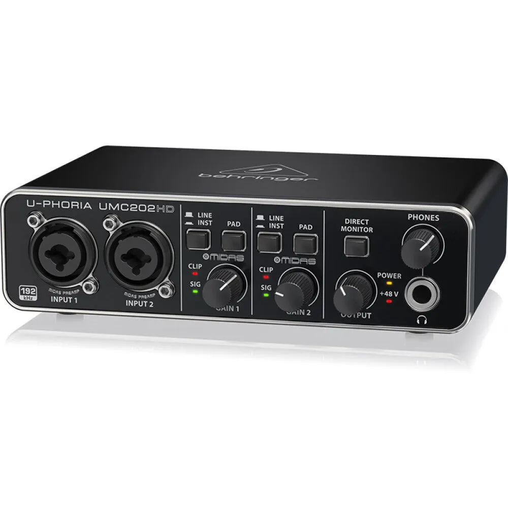 Behringer UMC202HD sound card