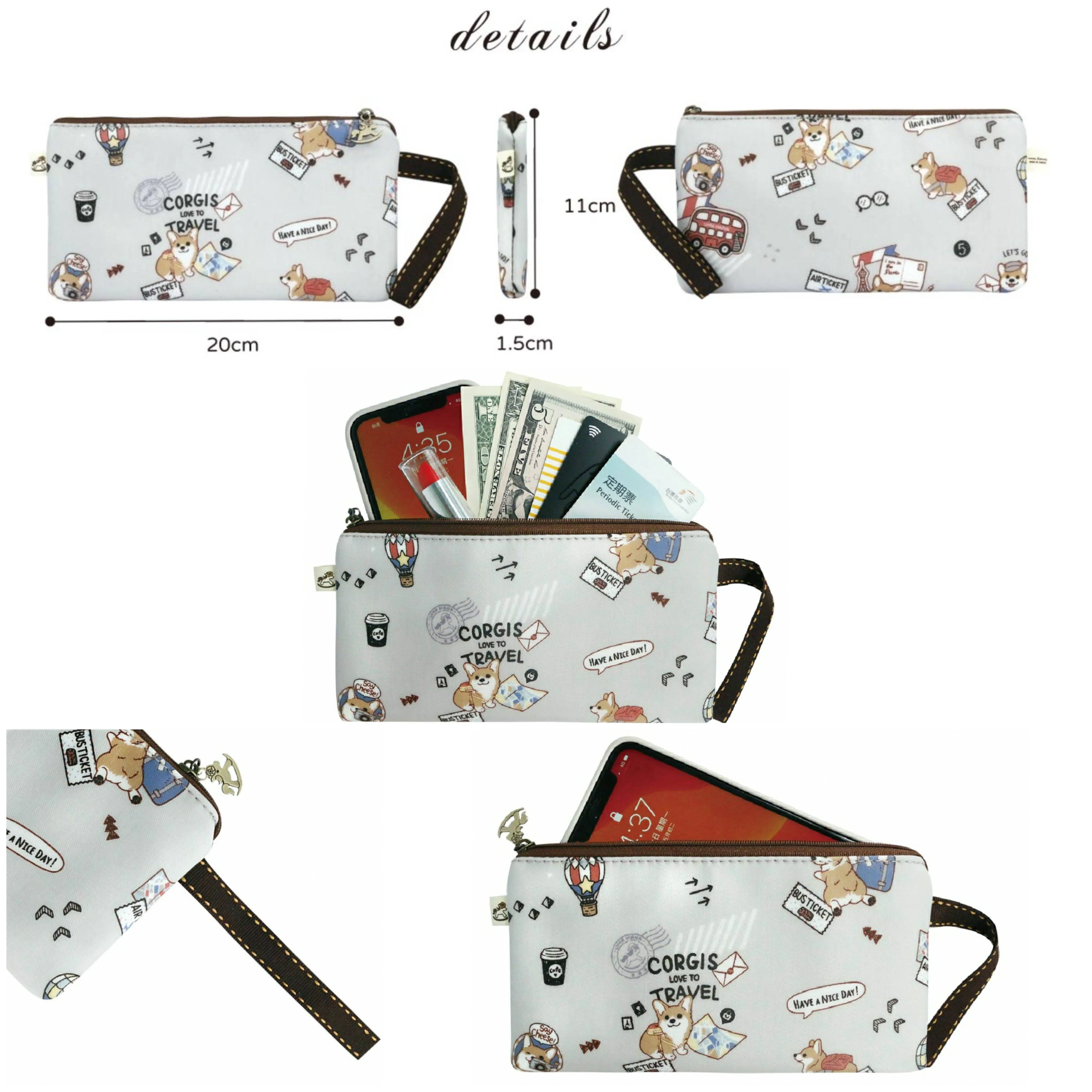 Black Long Coin Purse
