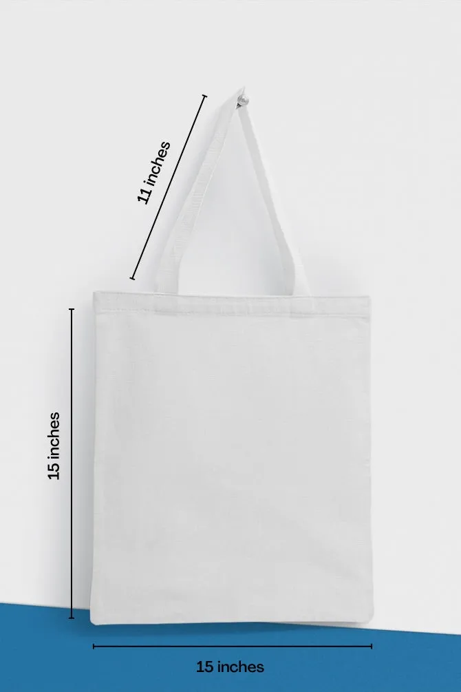Breakfast Nature Quote Zipper Tote Bag