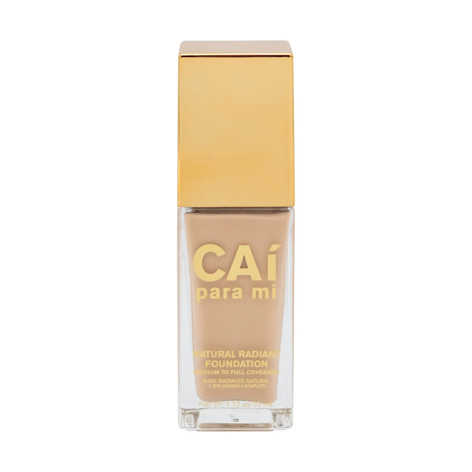 CAI PARA MI - Natural Radiant Foundation Tan - 1.12 fl oz (33 ml)
