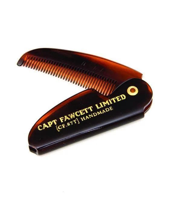 Captain Fawcett Folding Combs
