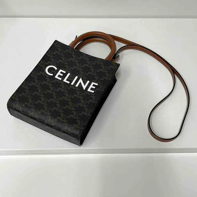 Celine 2Way Handbag PVC & Leather