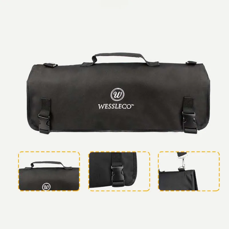 Chef Knife Roll Bag Durable Knife Carrier Portable Chef Knife Cases
