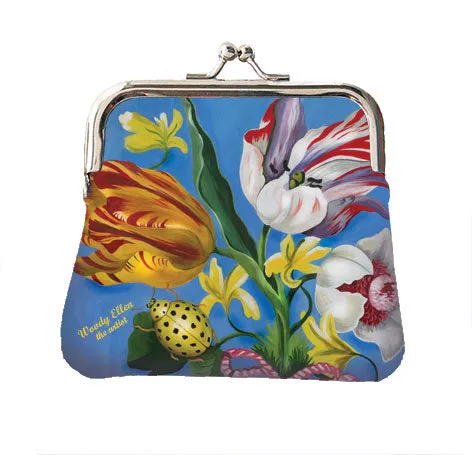 Coin purse, retro purse, Ladybug