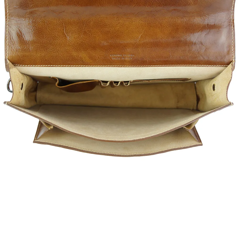 Corrado Leather Briefcase