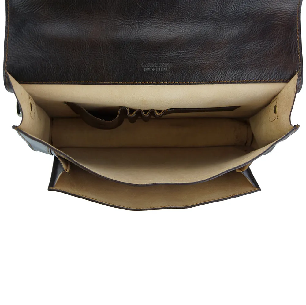 Corrado Leather Briefcase