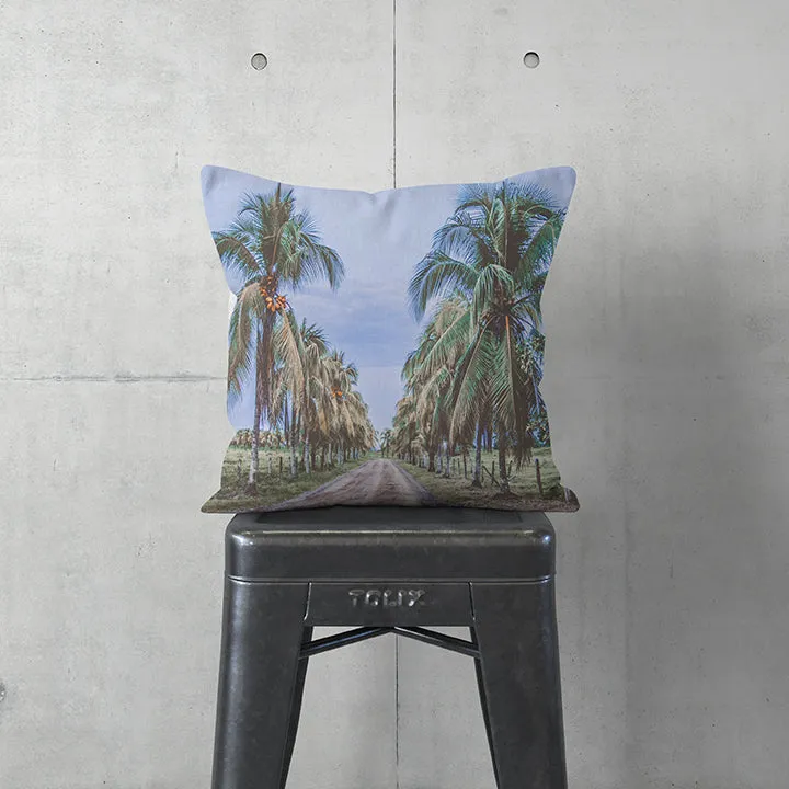 Costa Rican Palms Pillow