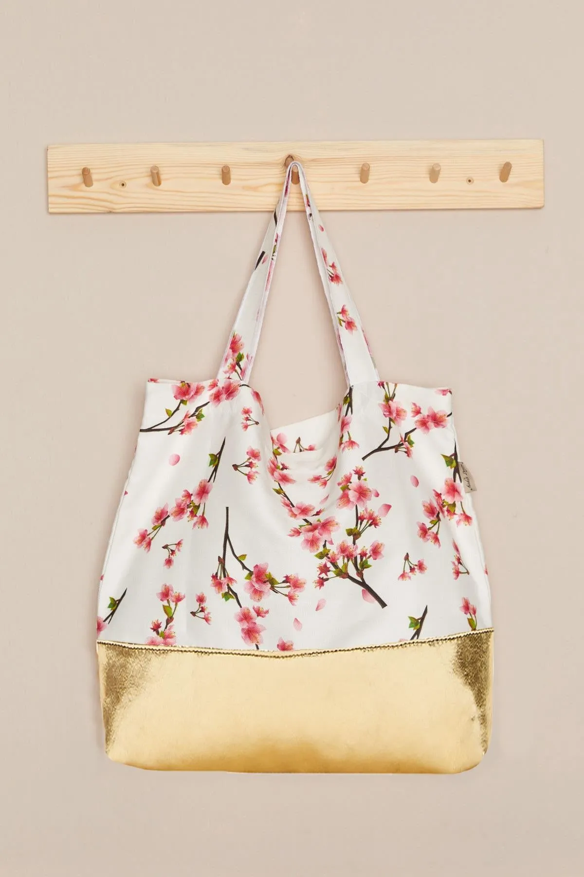 Denim Polyester Hand Shoulder Bag for Women Tote Bag Casual Daily Bag Patterned Fabric Large Capacity,C-1S