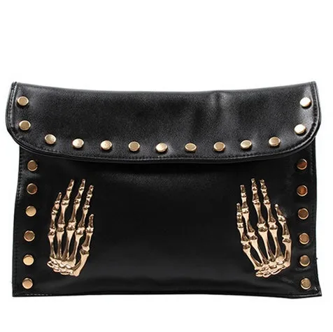 Die My Darling Clutch Handbag