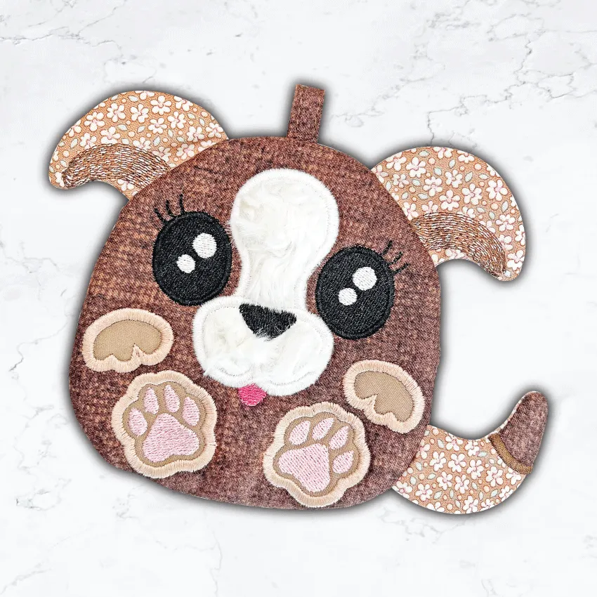 Dog Zipper Purse