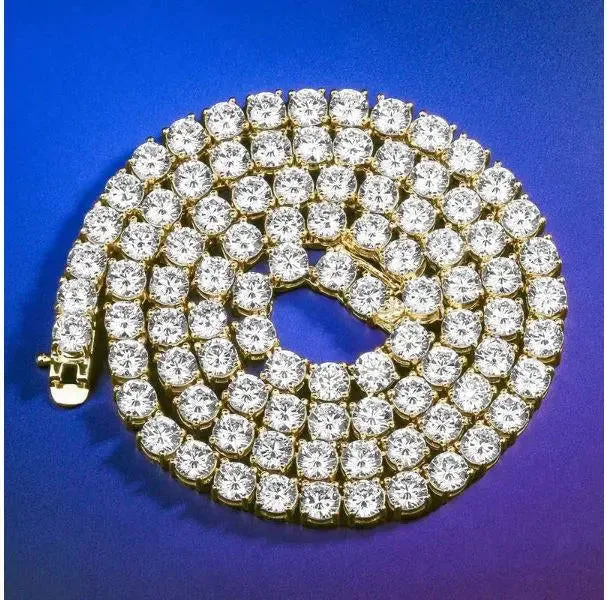 Elegant 3MM CZ Tennis Choker by DAZE