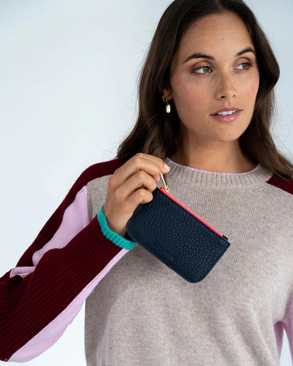 Elms King 'Centro Wallet' - Navy