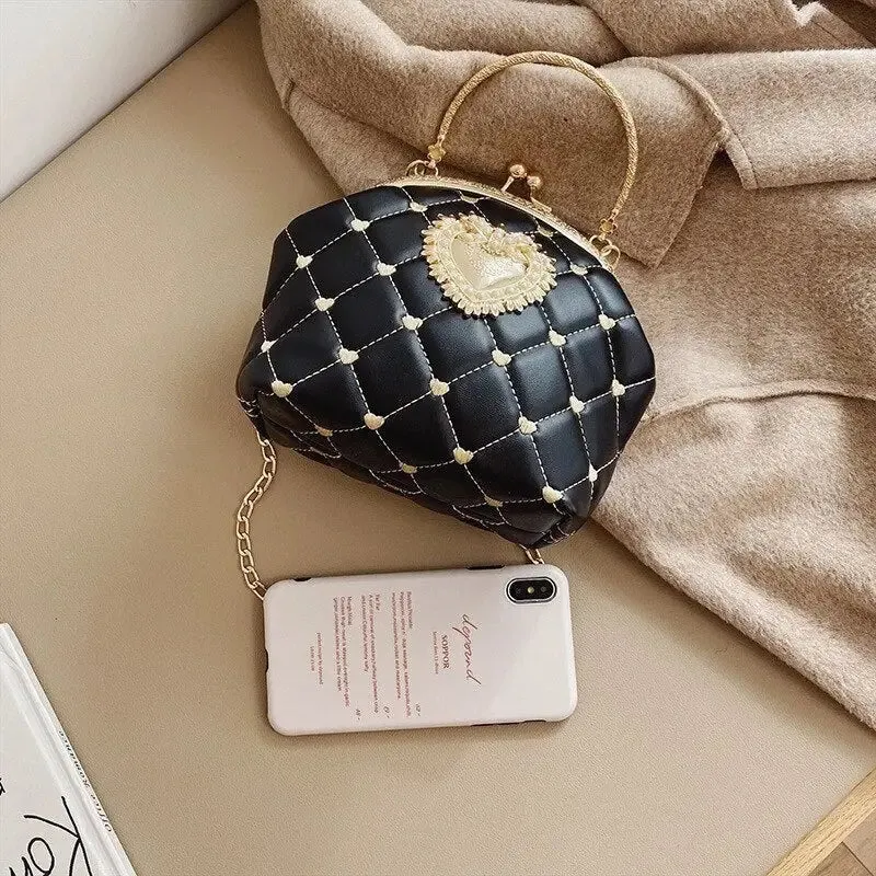 Embroidery Women Leather Handbag