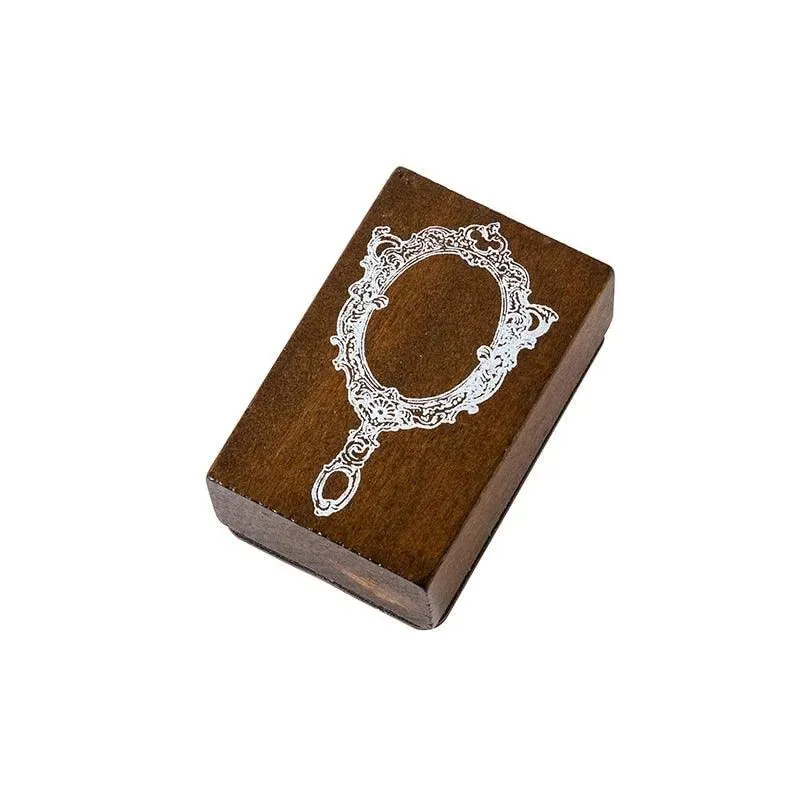 Exquisite Antique Frame Wood Stamps