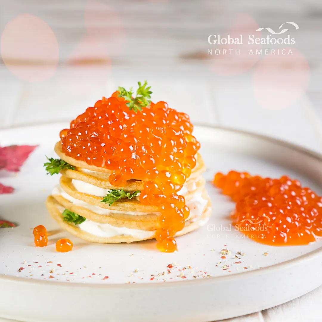 Exquisite Coho Salmon Caviar - Superior Taste and Quality