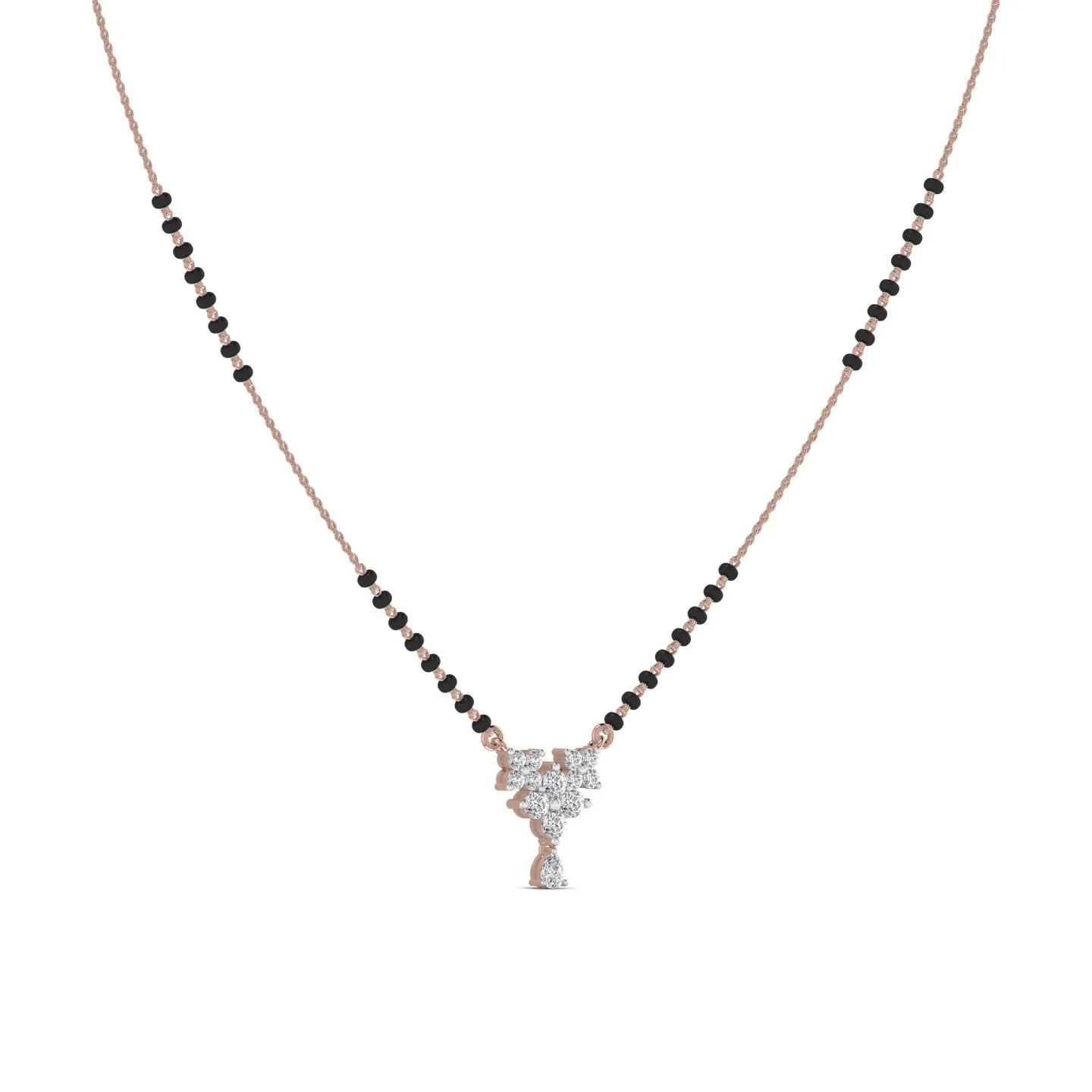 Exquisite Diamond Gold Mangalsutra