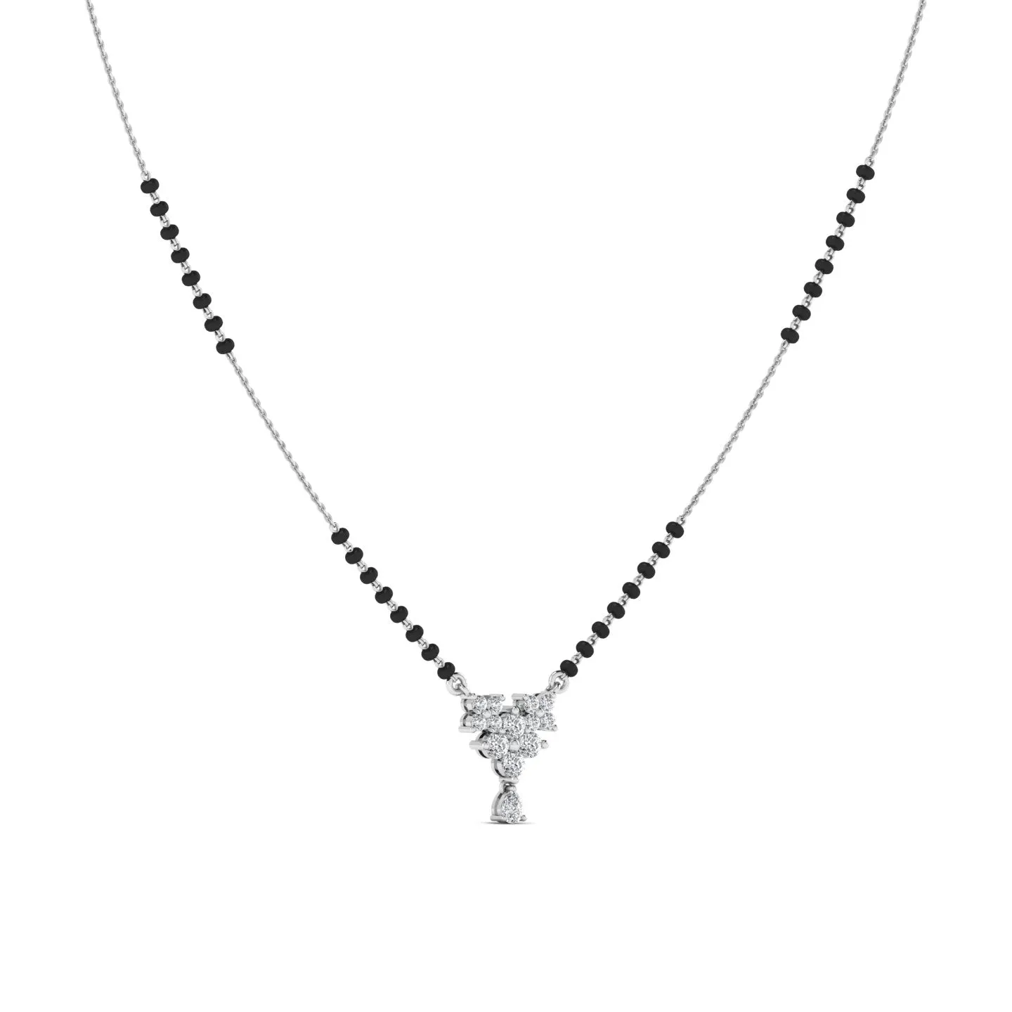 Exquisite Diamond Gold Mangalsutra