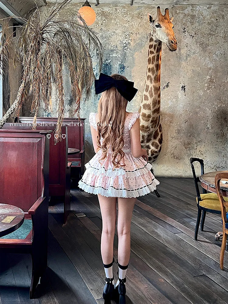 Exquisite girl doll feeling American sweetheart dress