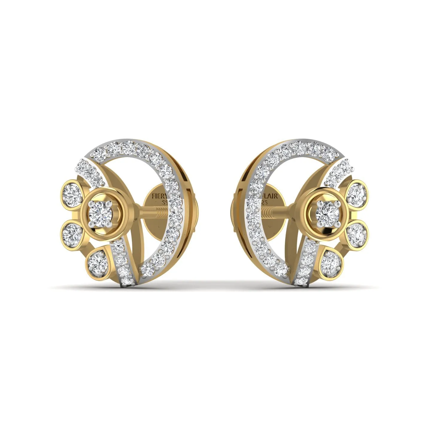 Exquisite Silver Stud Earring