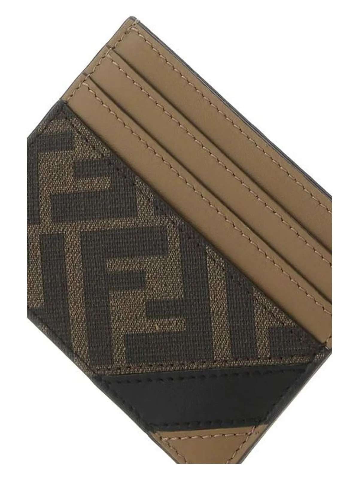 FABRIC FF MOTIF CARD HOLDER