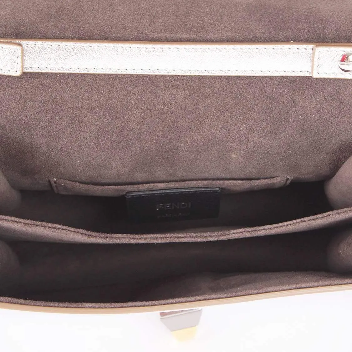Fendi Silver Small Studded Kan I - RCL1175