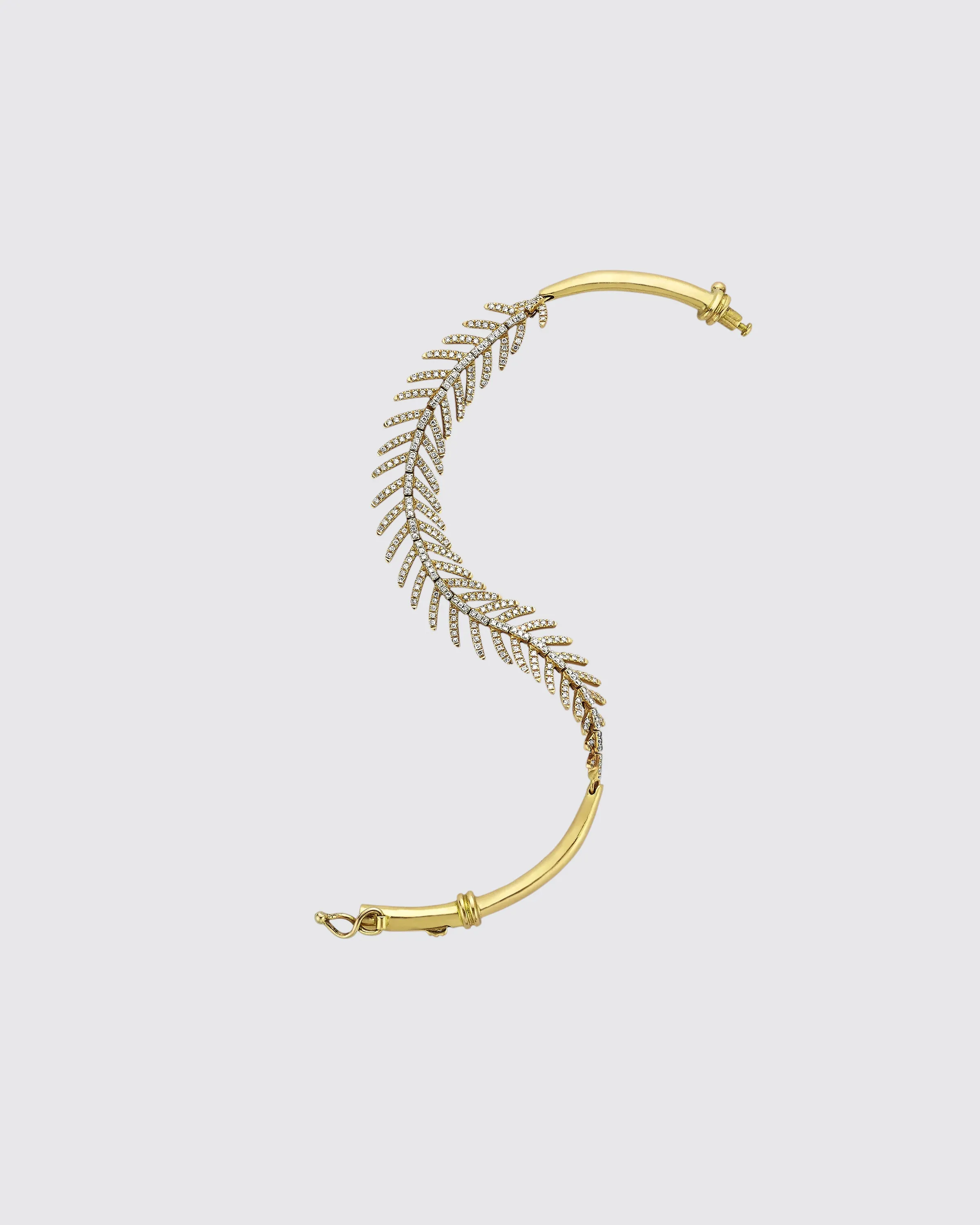 Fine Feather Bracelet