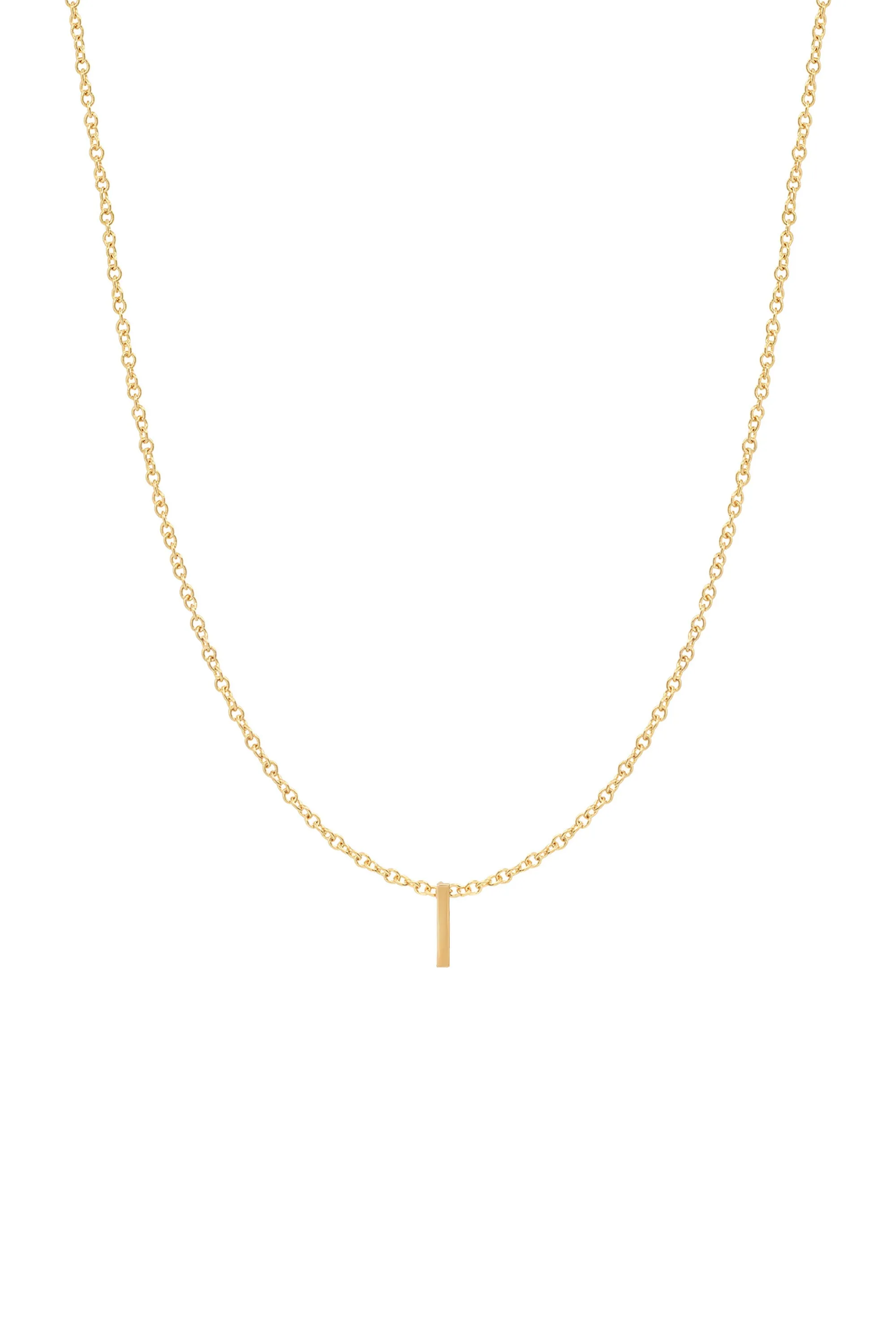 Fine Number Necklace