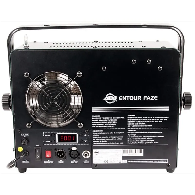 Fog generator ADJ Entour Faze American DJ Entour Faze Fog Machine