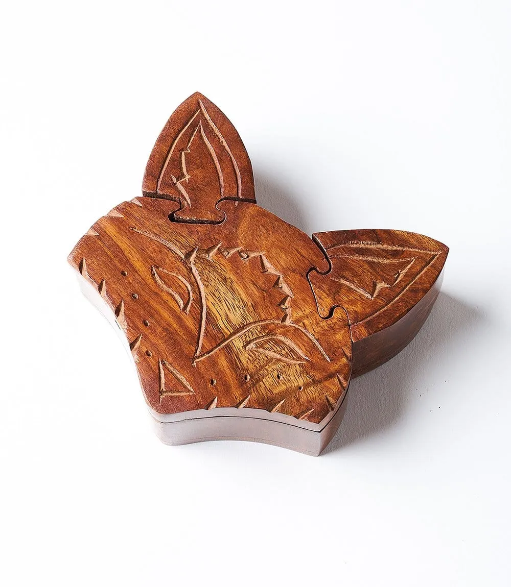 Fox Puzzle Box
