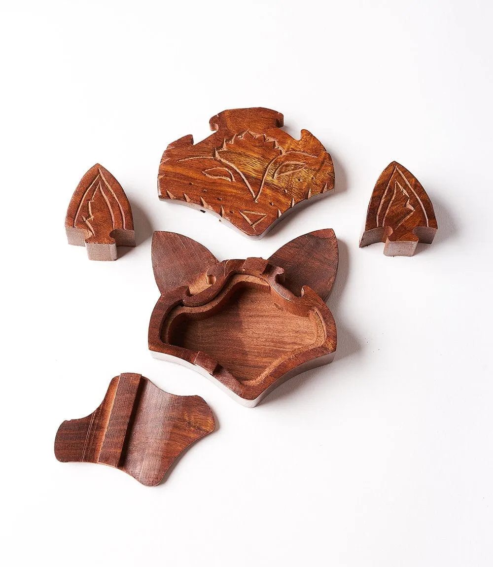 Fox Puzzle Box
