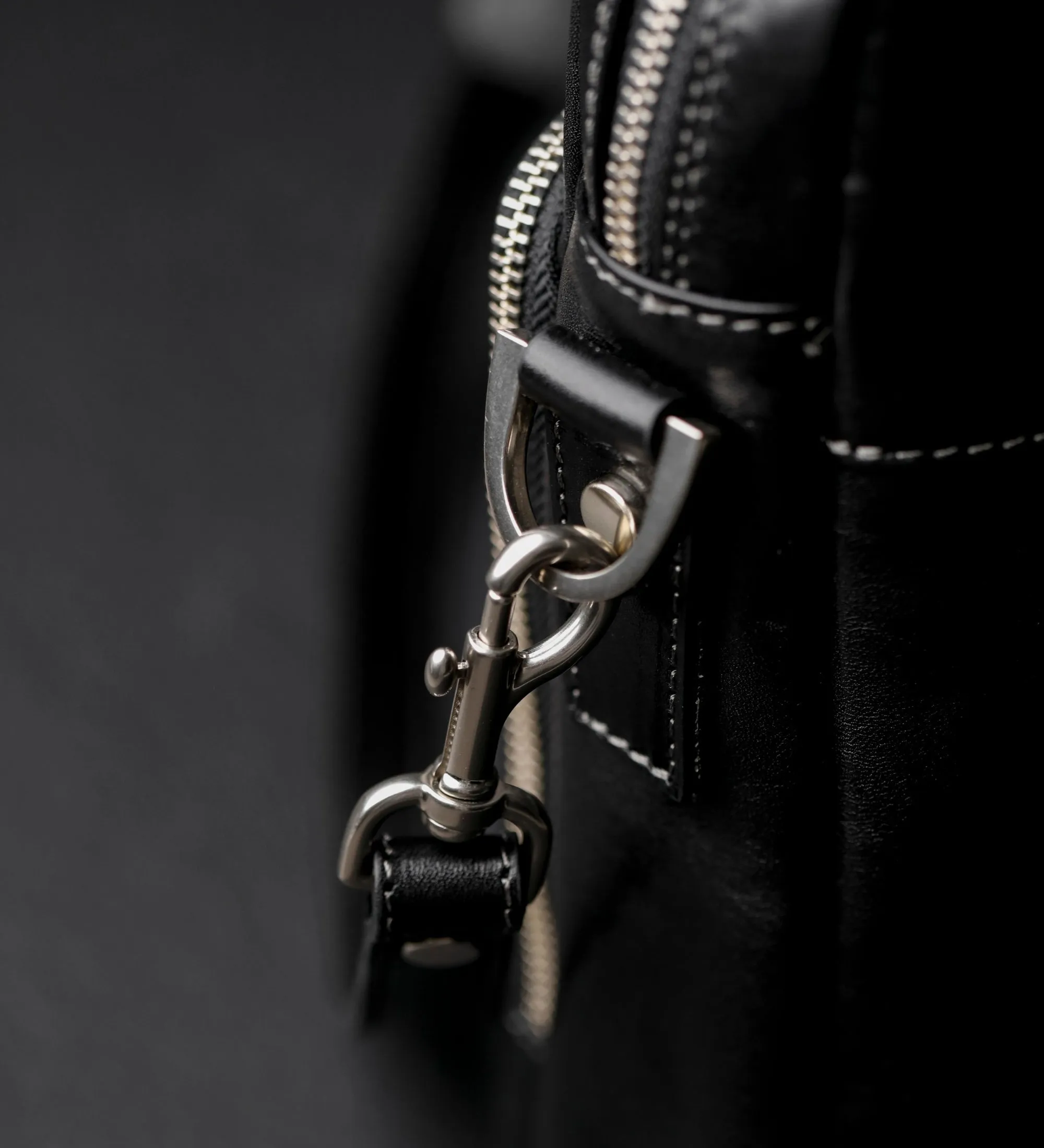 Full Grain Italian Leather Briefcase Laptop Bag - Orlando