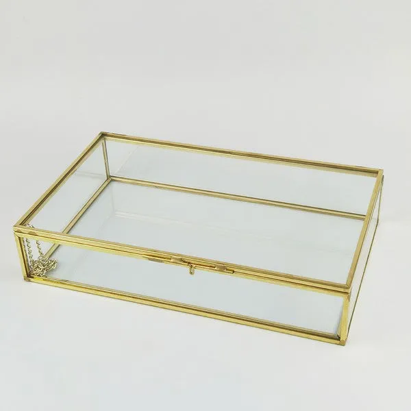 Gold Organizing Jewelry Box