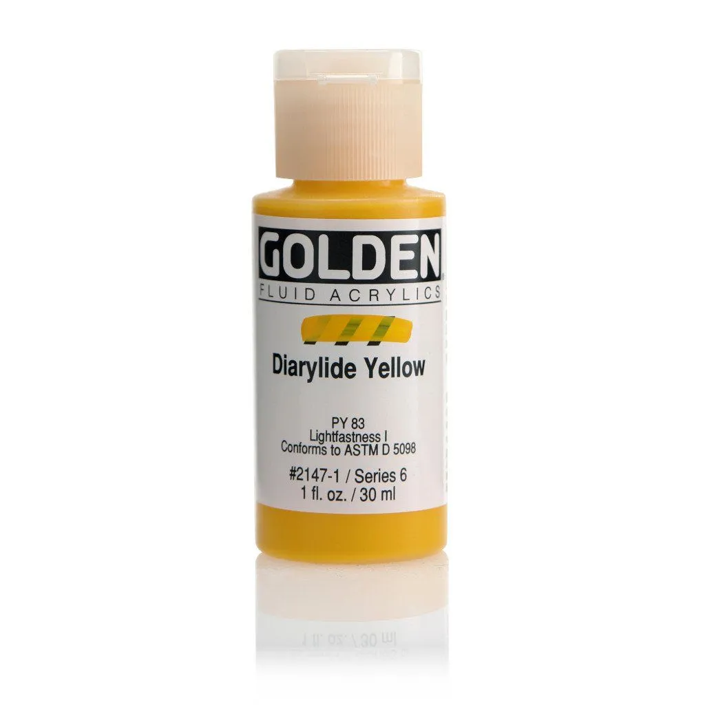 Golden Fluid Acrylics